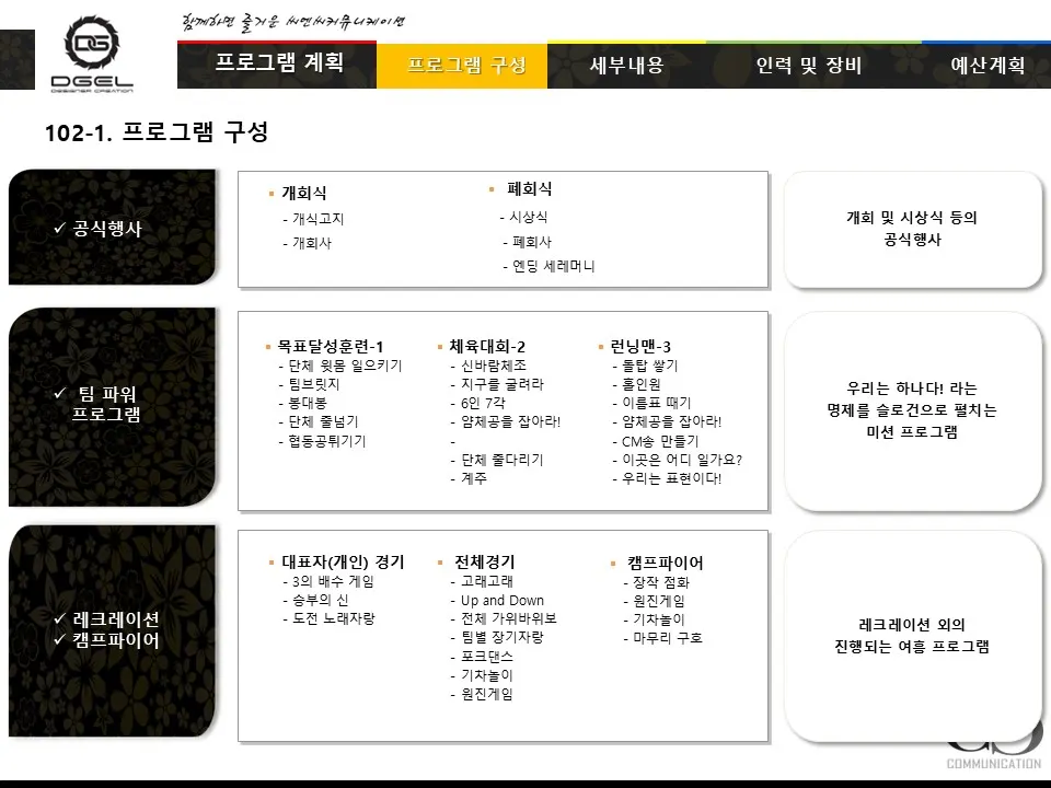기업 워크샵 프로그램 자료 3
