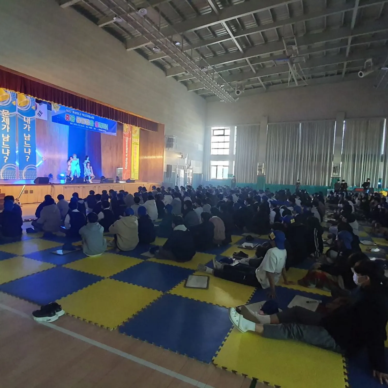 충북공고 도전 골든벨 현장 사진