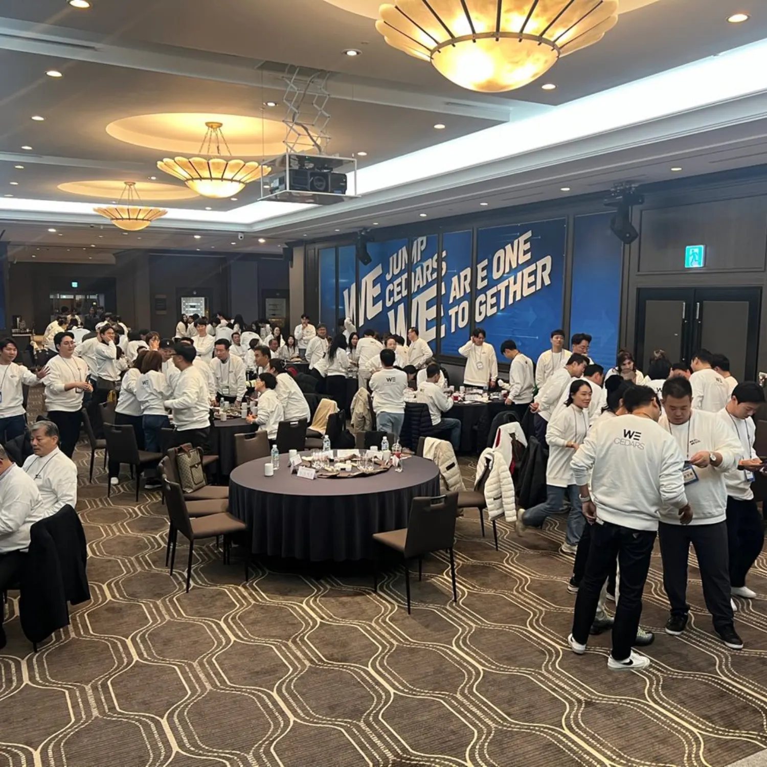 기업 워크샵 현장 사진