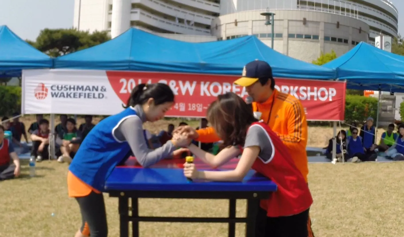 쿠시먼드 체육대회 현장 사진 3