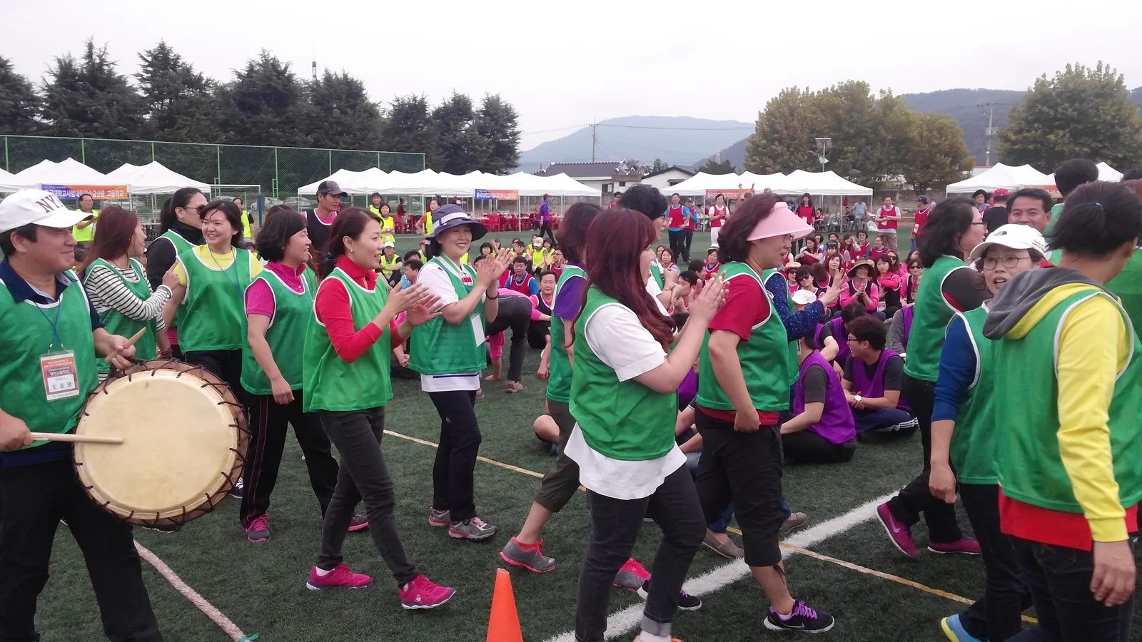 동국대학 부속 교사연합 체육대회 현장 사진 1