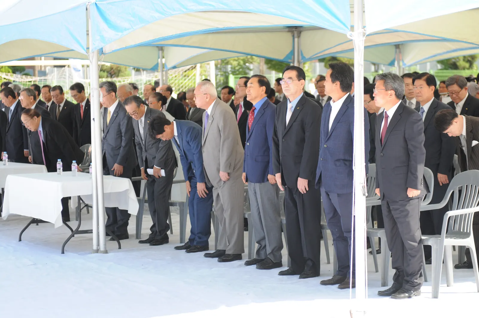 중앙대 100주년 기념관 및 경영경제관 기공식 현장 사진 3