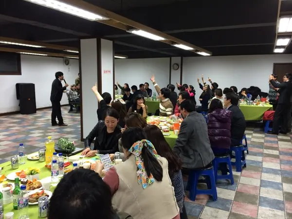 상우무역 송년회 현장 사진 3