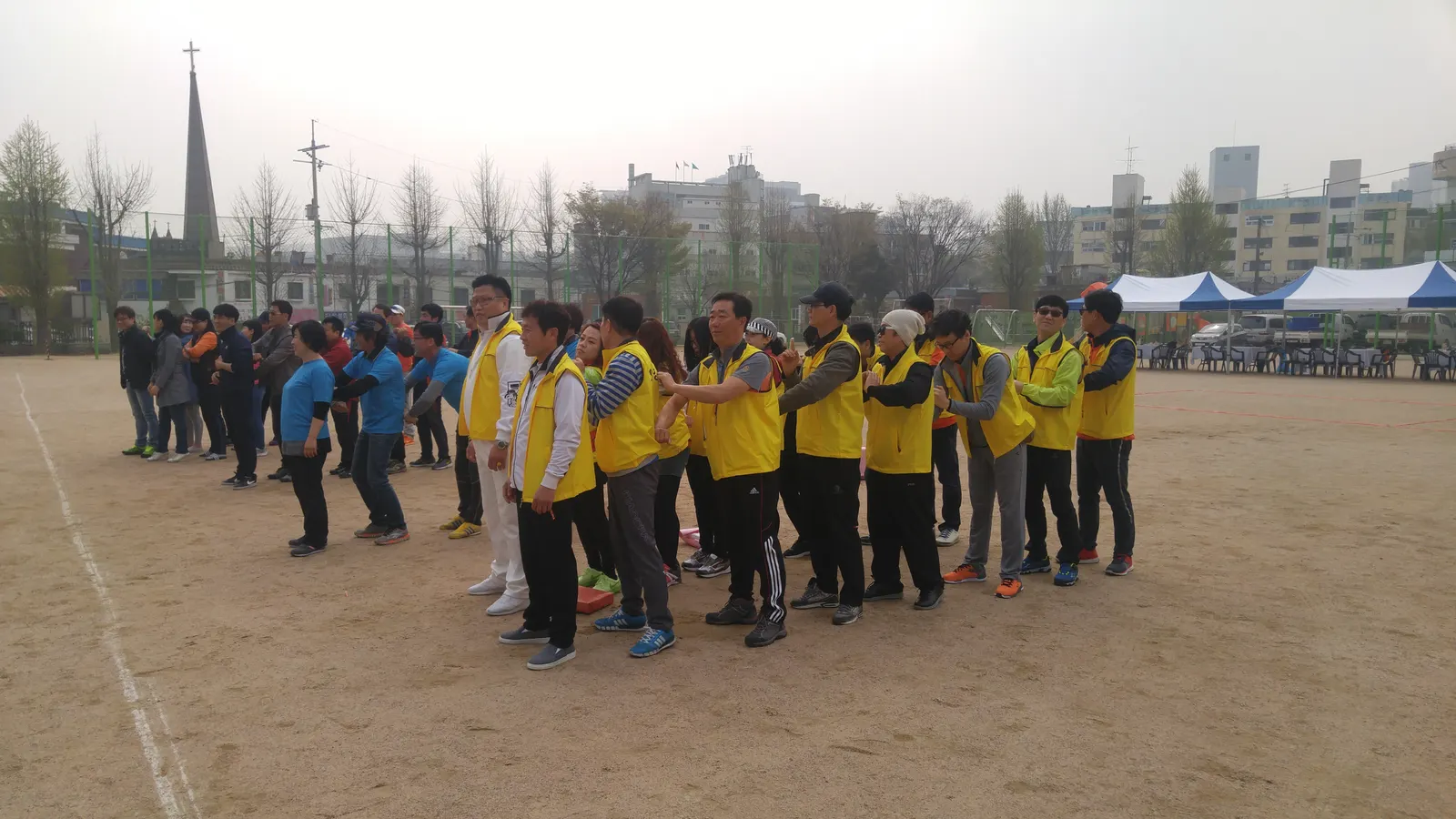 개초등학교 동문연합체육대회 현장 사진 2