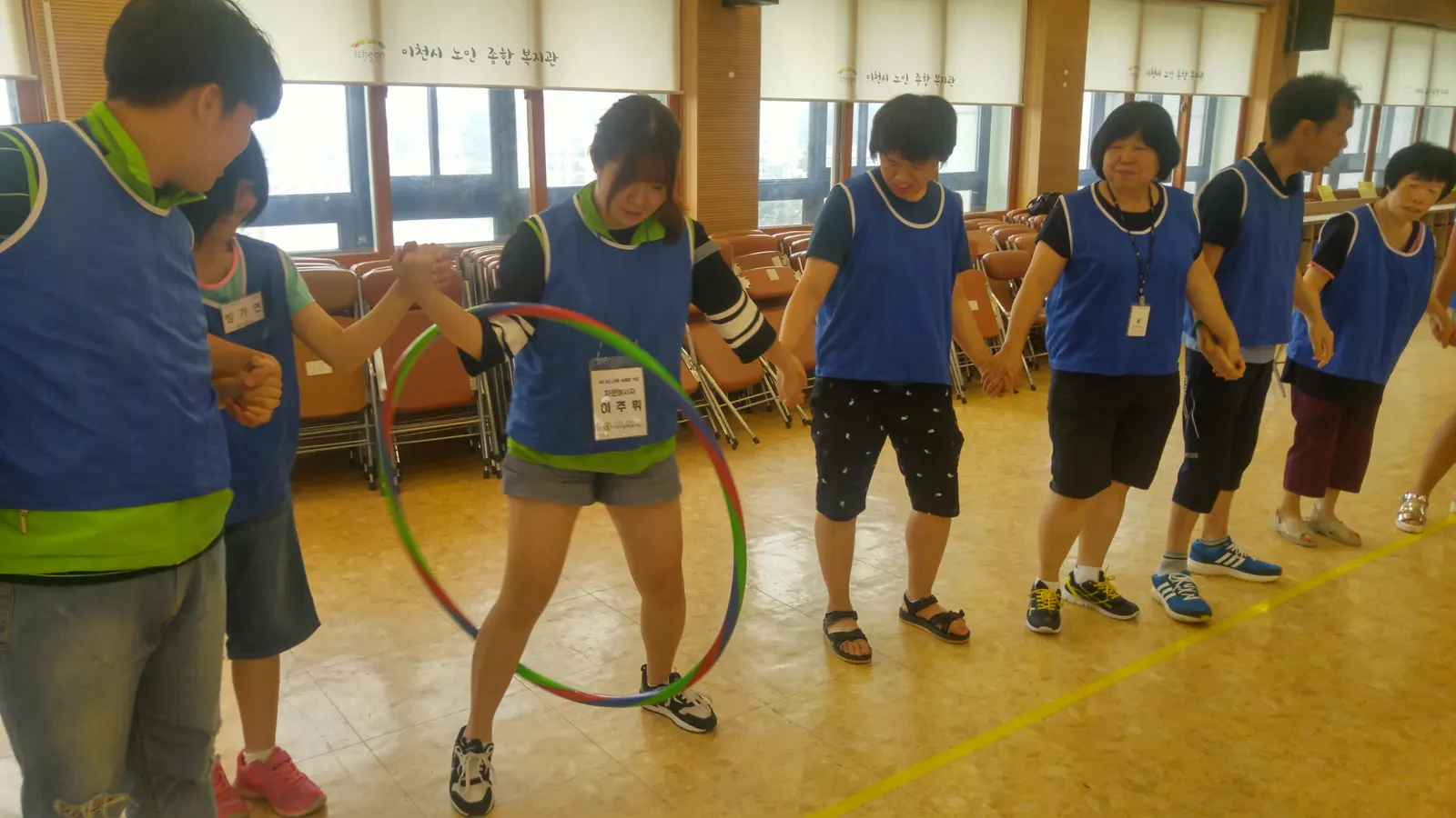이천시 장애인복지관 체육대회 현장 사진 5