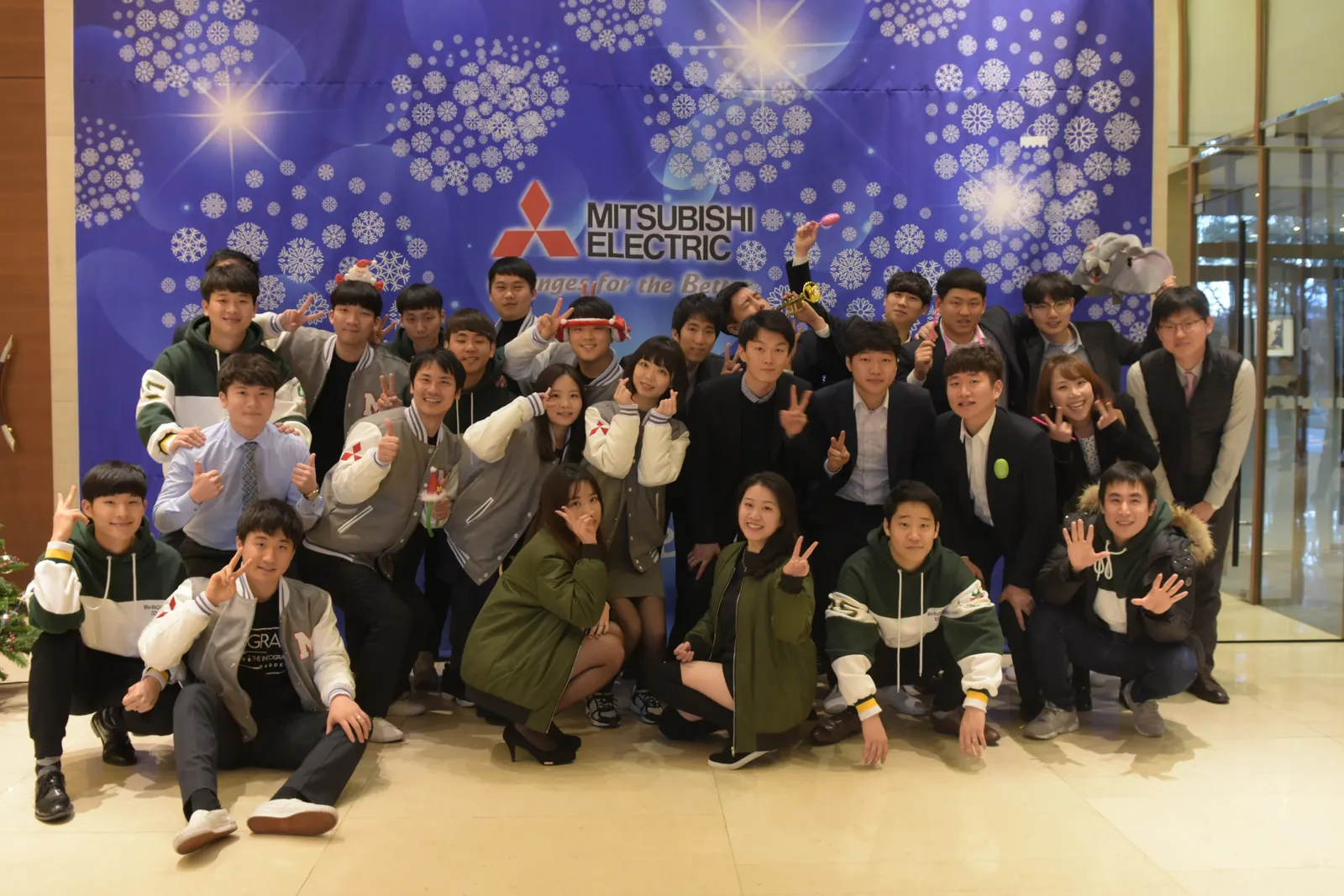 미쓰비시전기 송년회 현장 사진 2