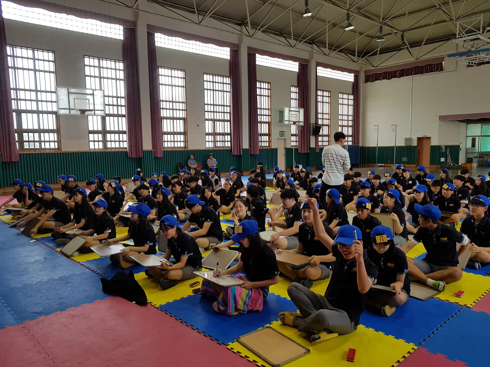 전주기린중학교 도전! 스마트골든벨 현장 사진 3